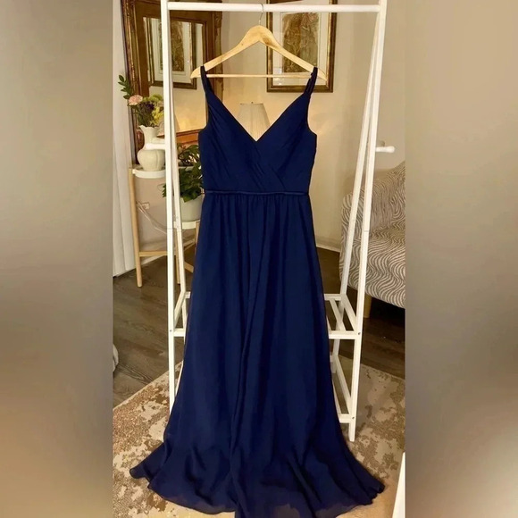 SORELLA VITA Dresses & Skirts - Sorella Vita bridal size 14 — beautiful formal navy gown!